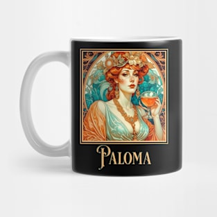Art Nouveau Paloma Mug